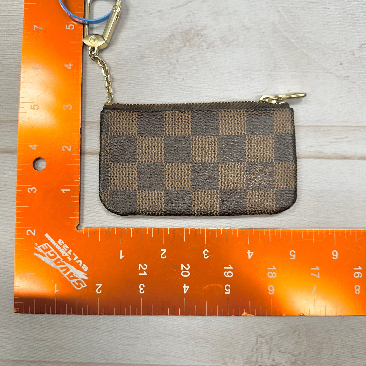 Coin Purse Luxury Designer By Louis Vuitton, Size: Small