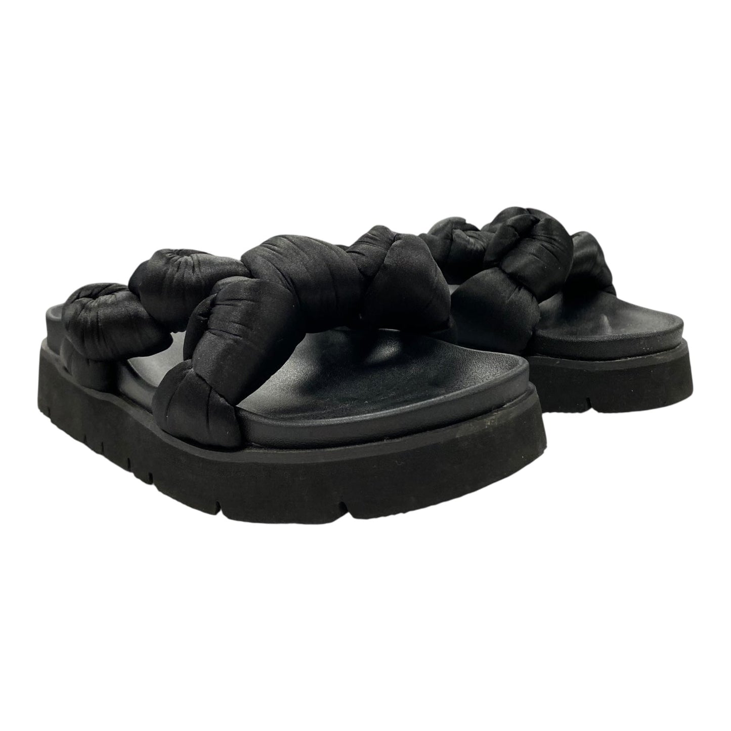 Sandals Flats By ego In Black, Size:5