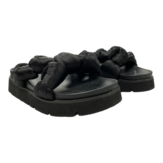 Sandals Flats By ego In Black, Size:5