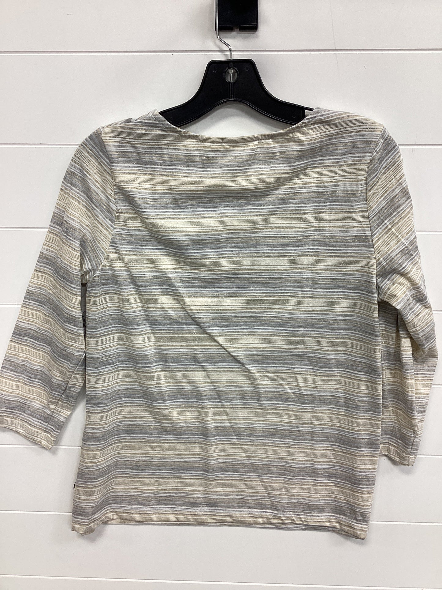 Top Ls By Zenergy By Chicos In Cream, Size:S