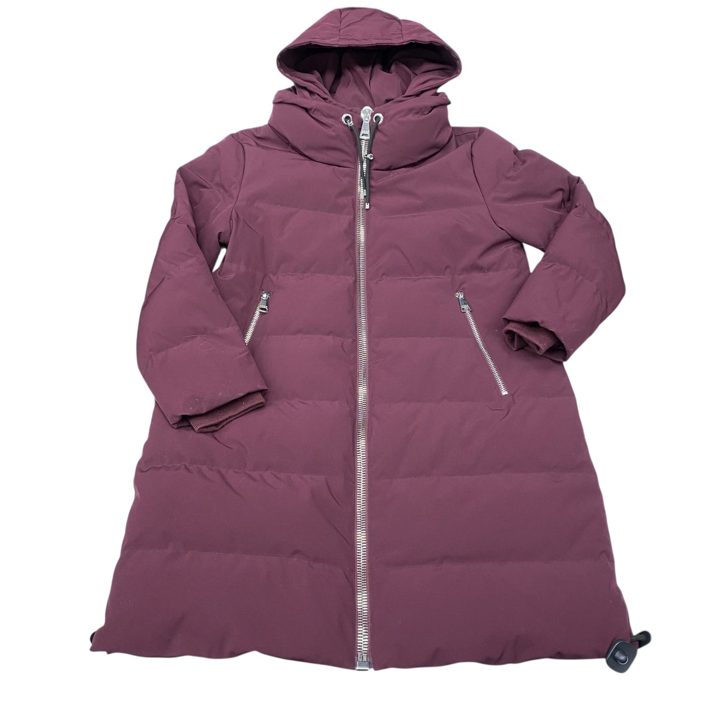 Coat Puffer & Quilted By Dkny In Purple, Size:Xl