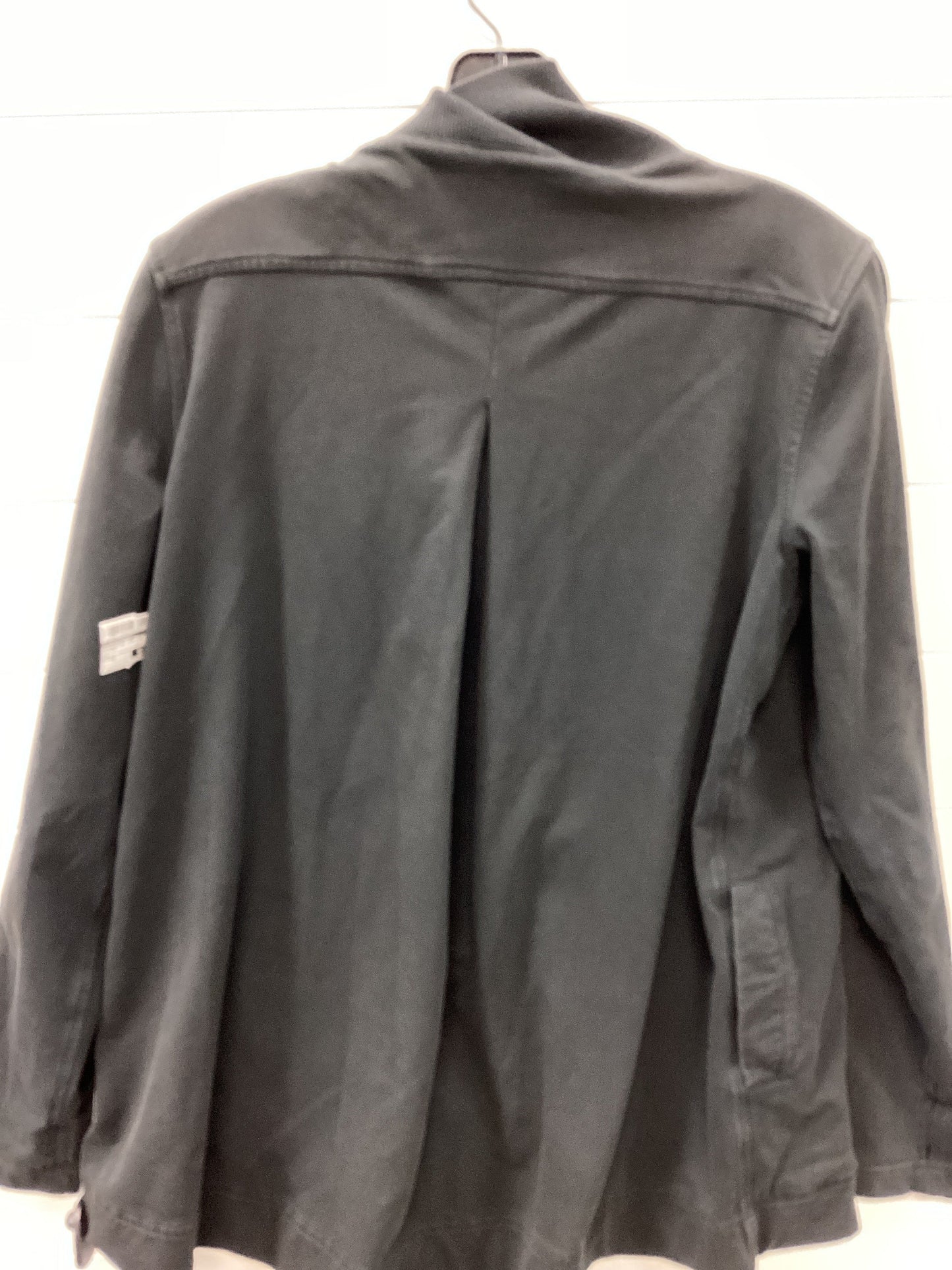 Athletic Top Ls Collar By Lululemon In Black, Size:8