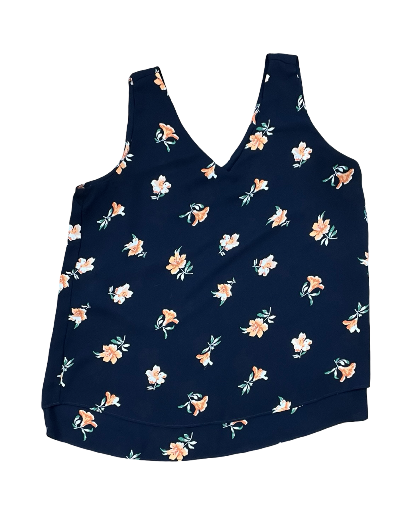 Top Sleeveless By Ann Taylor In Blue, Size:S