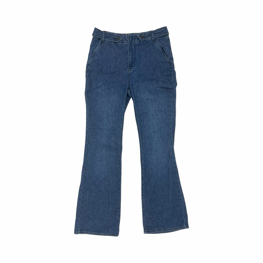 Jeans Wide Leg By Pilcro In Blue Denim, Size:12