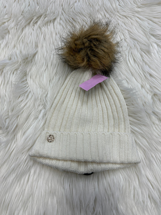 Hat Beanie By Calvin Klein In Cream