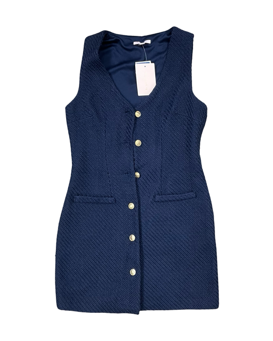 Dress Casual Midi By Bebop In Blue, Size:S