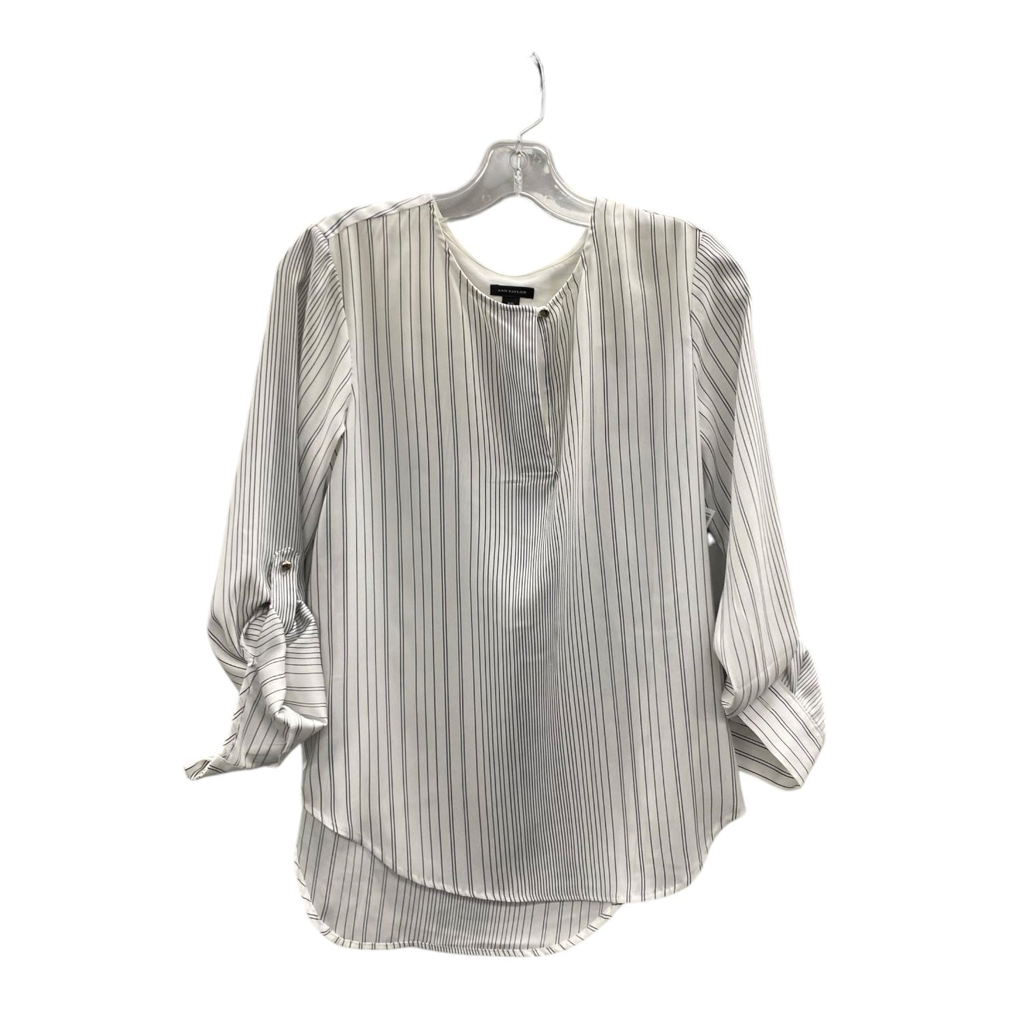 Top Ls By Ann Taylor In White, Size:Xs