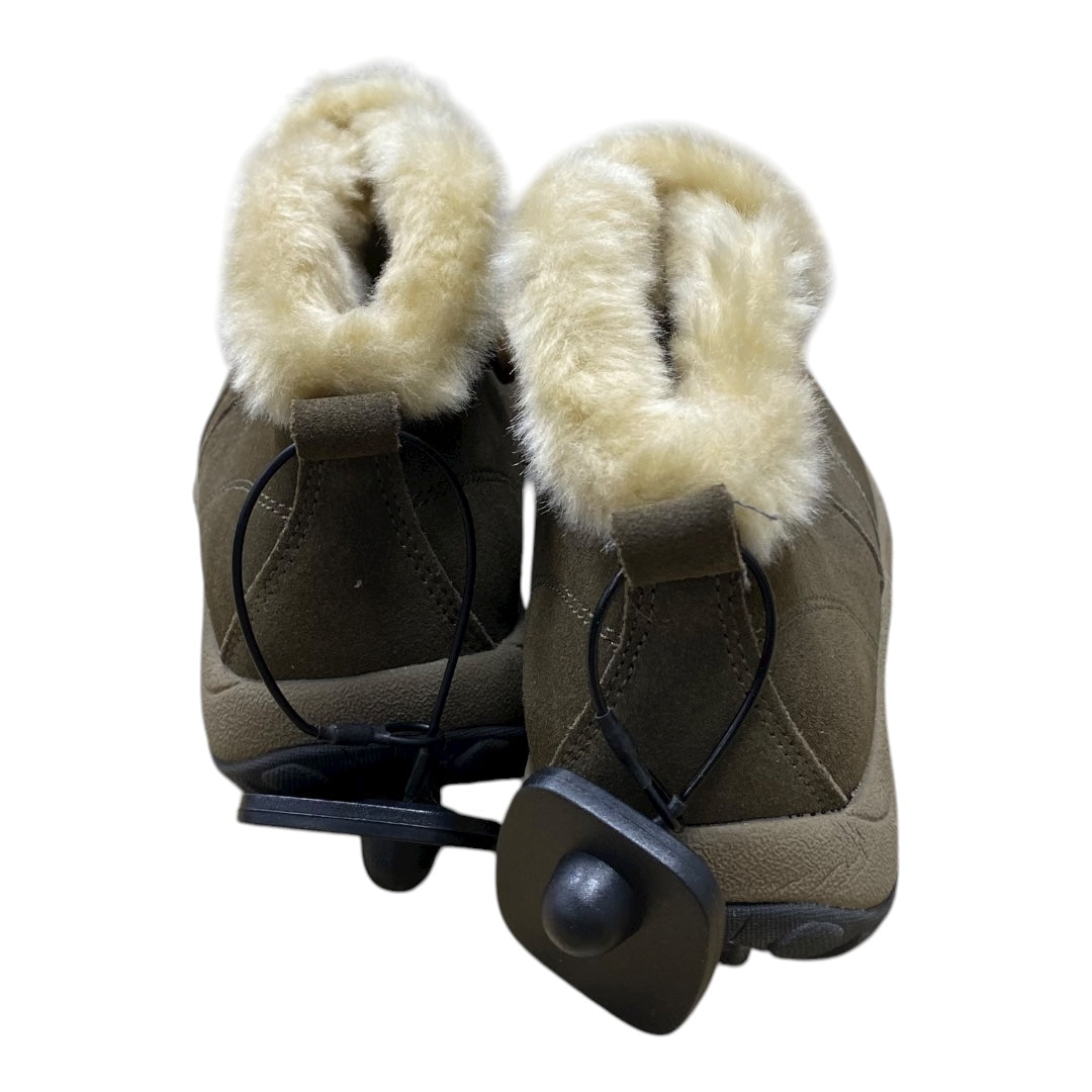 Boots Ankle Flats By Easy Spirit In Green, Size:5.5