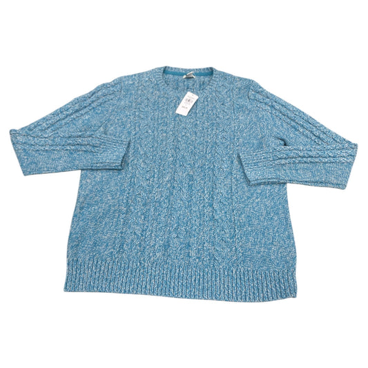 Sweater By L.L. Bean In Blue & Grey, Size:Lp