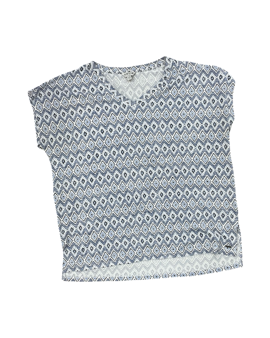 Top Ss By Orvis In Blue & White, Size:Xl