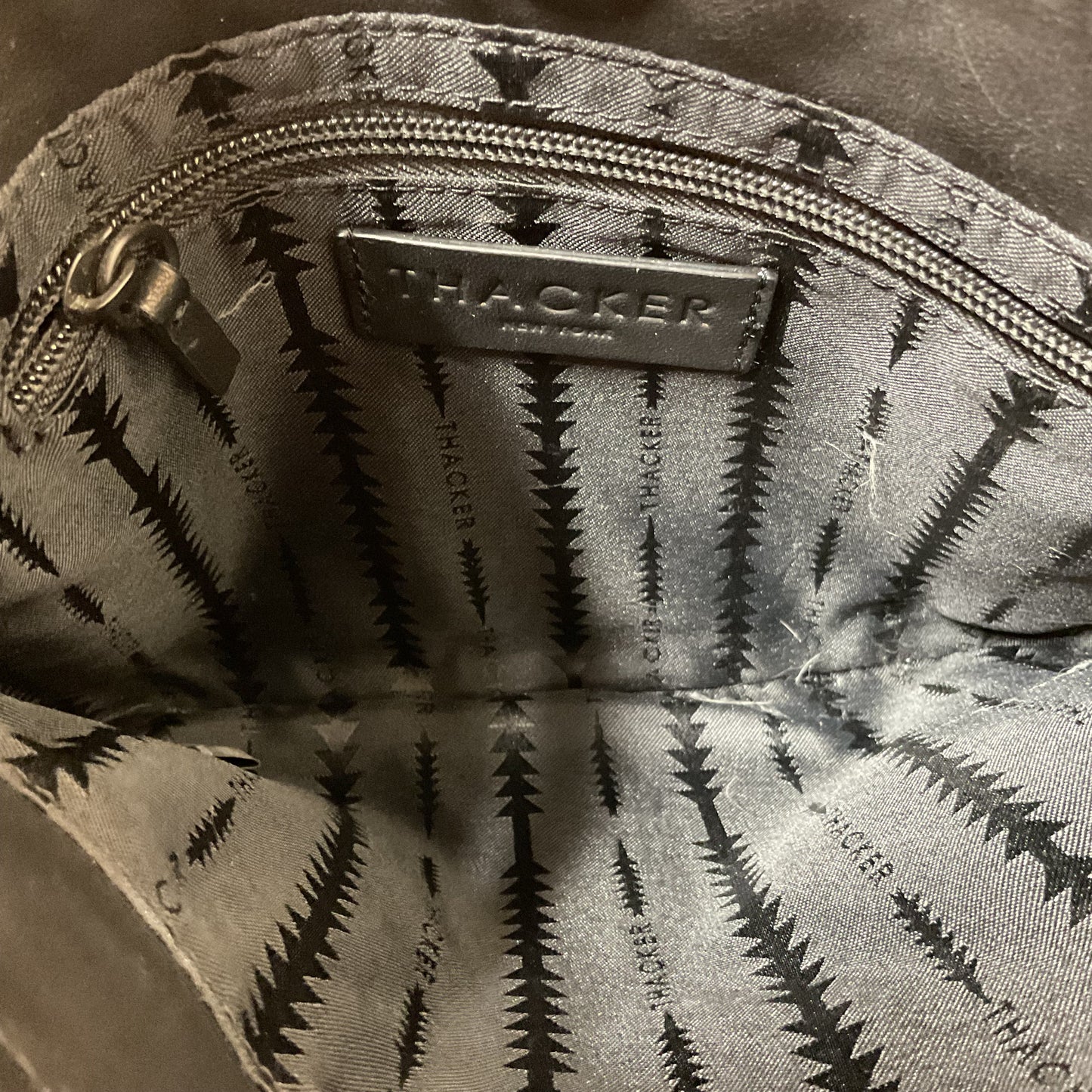 Crossbody Leather By Cmc In Black, Size:Large