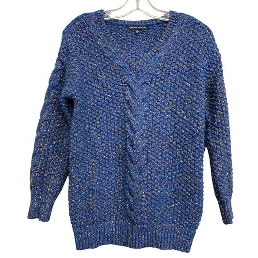 Sweater By Adrienne Vittadini In Blue, Size:M