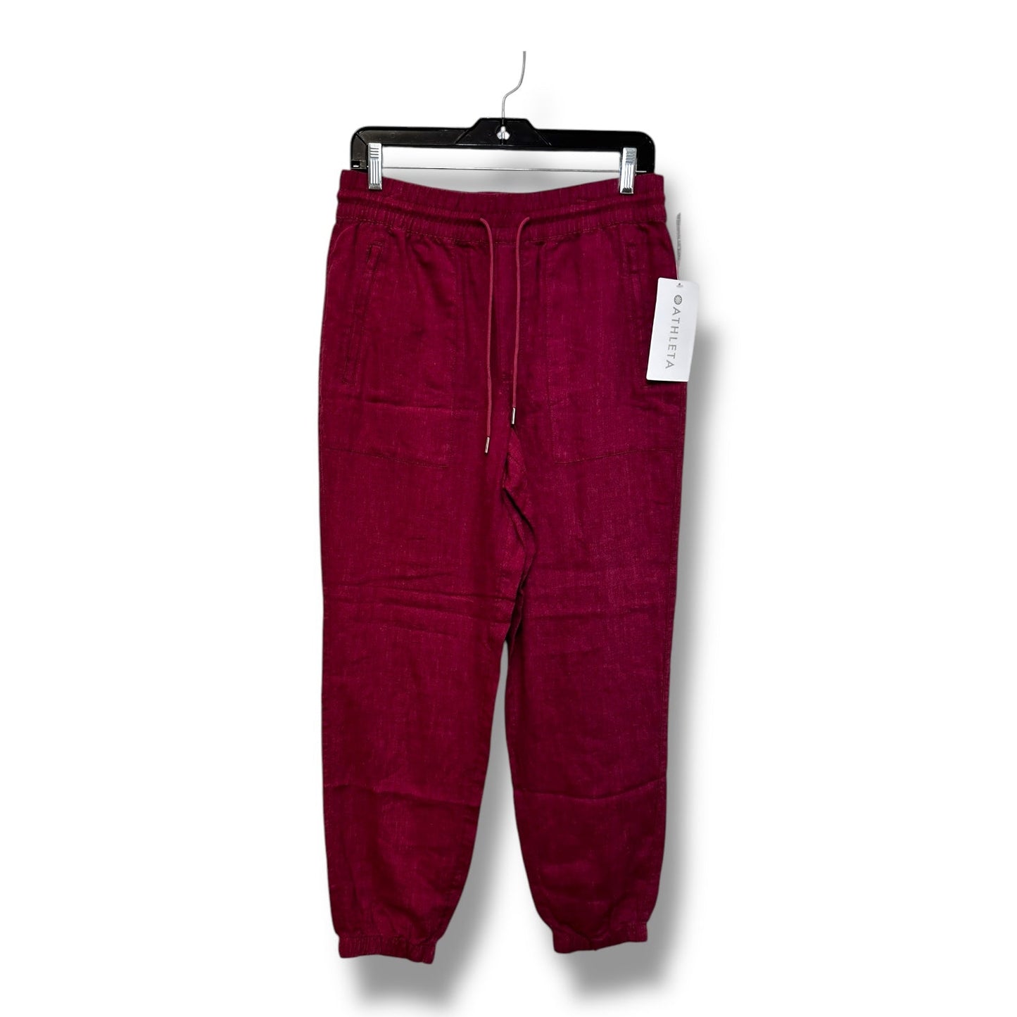 RETREAT LINEN PANT Linen By Athleta In Red, Size:6