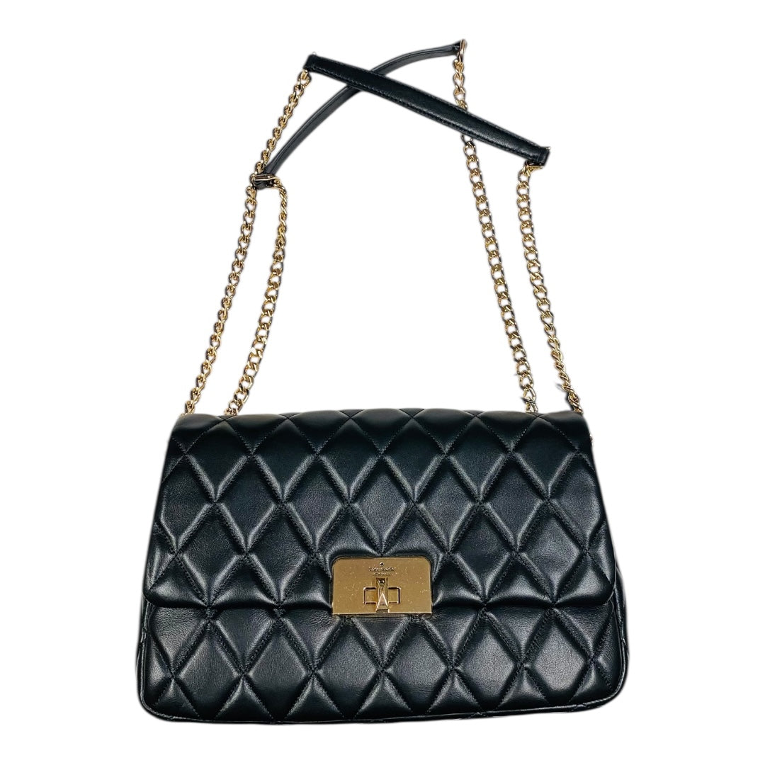 Handbag Designer By Kate Spade In Black, Size:Medium