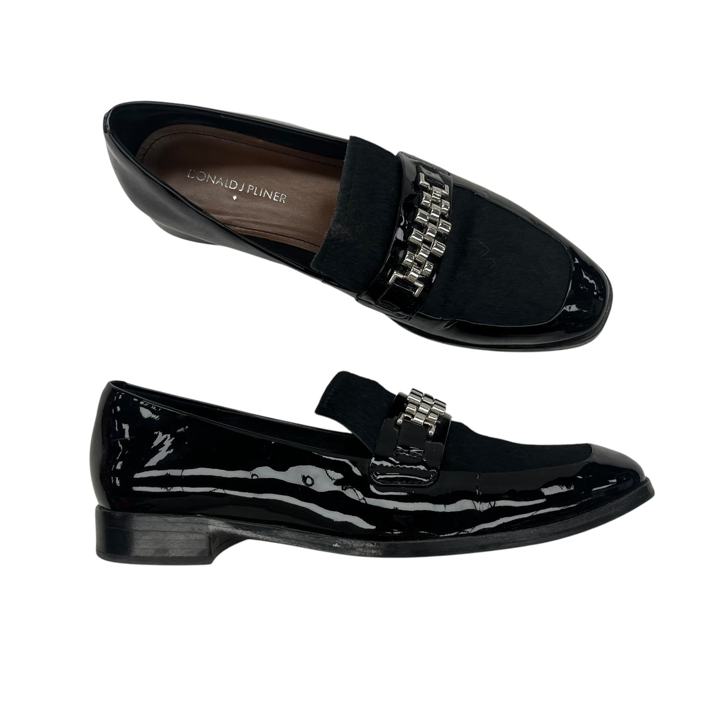 Shoes Flats By Donald Pliner In Black, Size:8.5