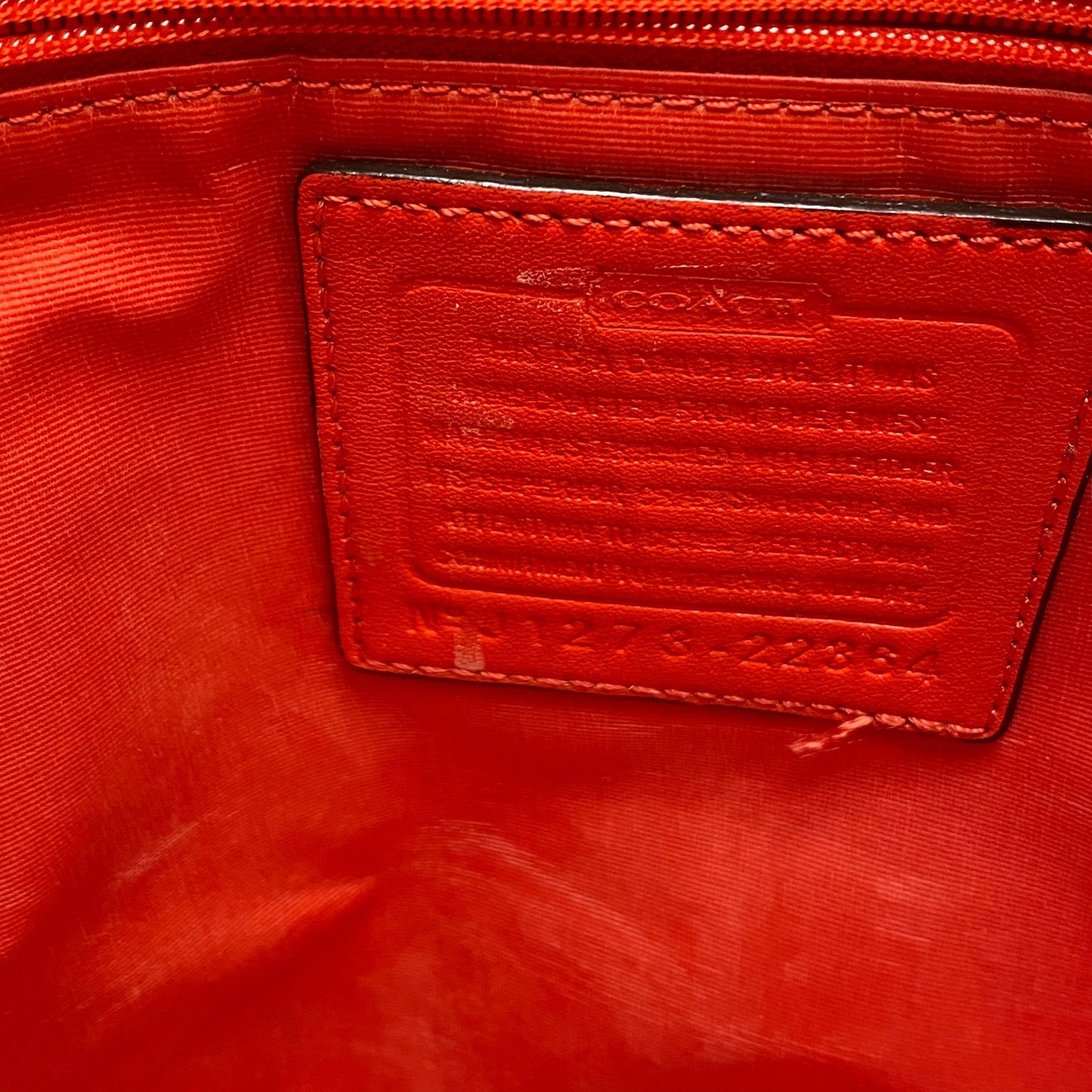 Handbag Designer By Coach, Size: Large