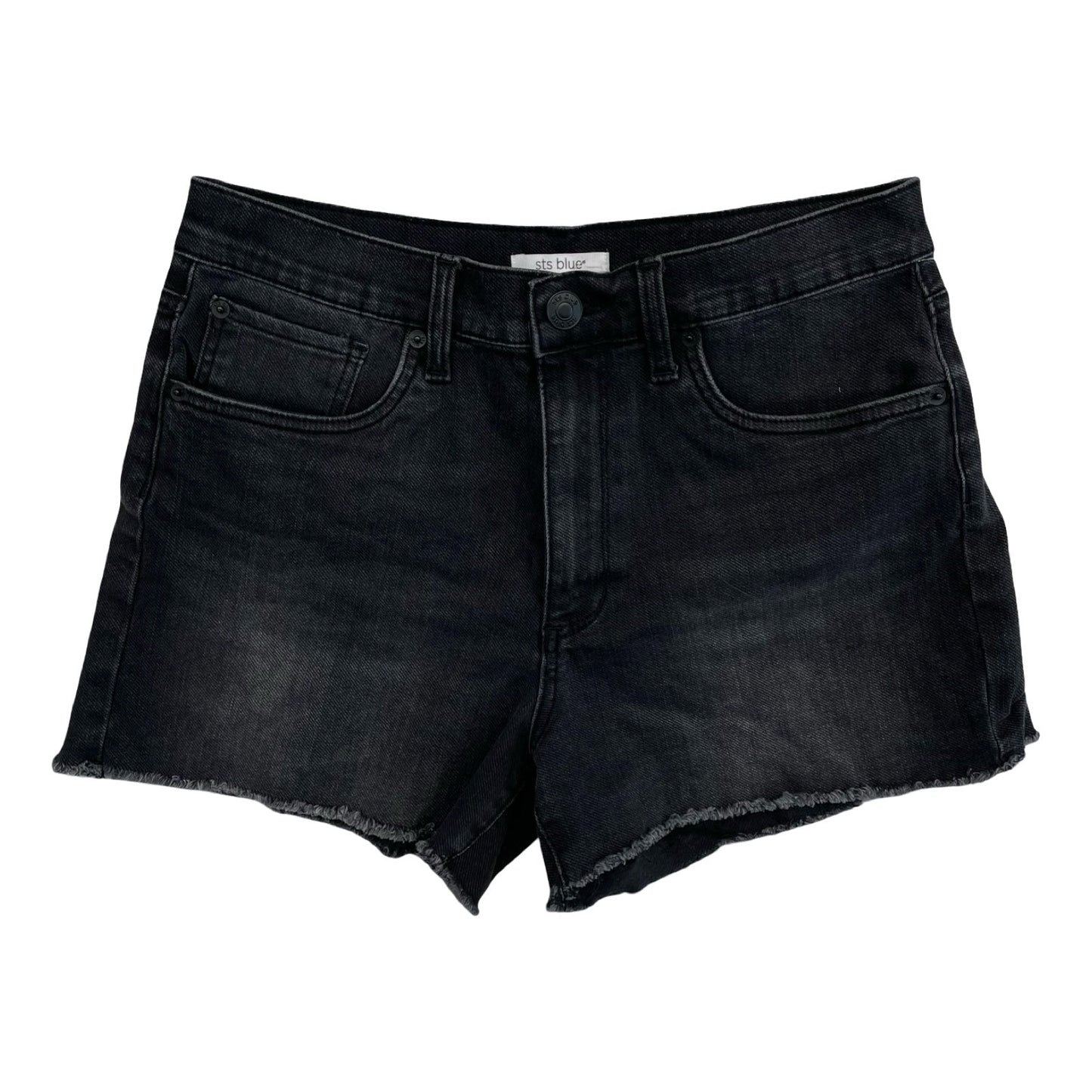 Shorts By Sts Blue In Black Denim, Size:6