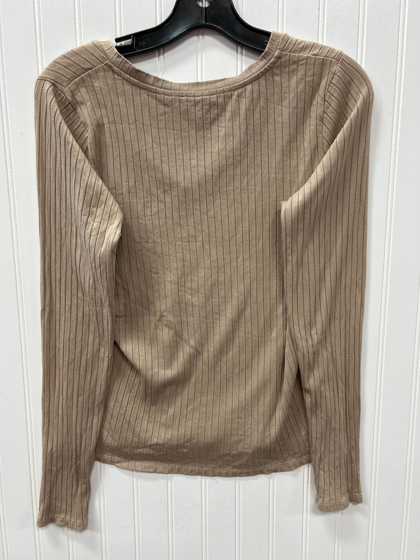 Top Ls By Cyrus In Tan, Size:L