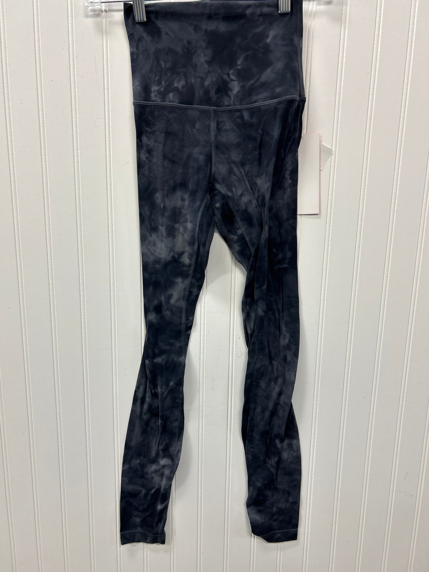 Athletic Leggings By Lululemon In Grey, Size:2