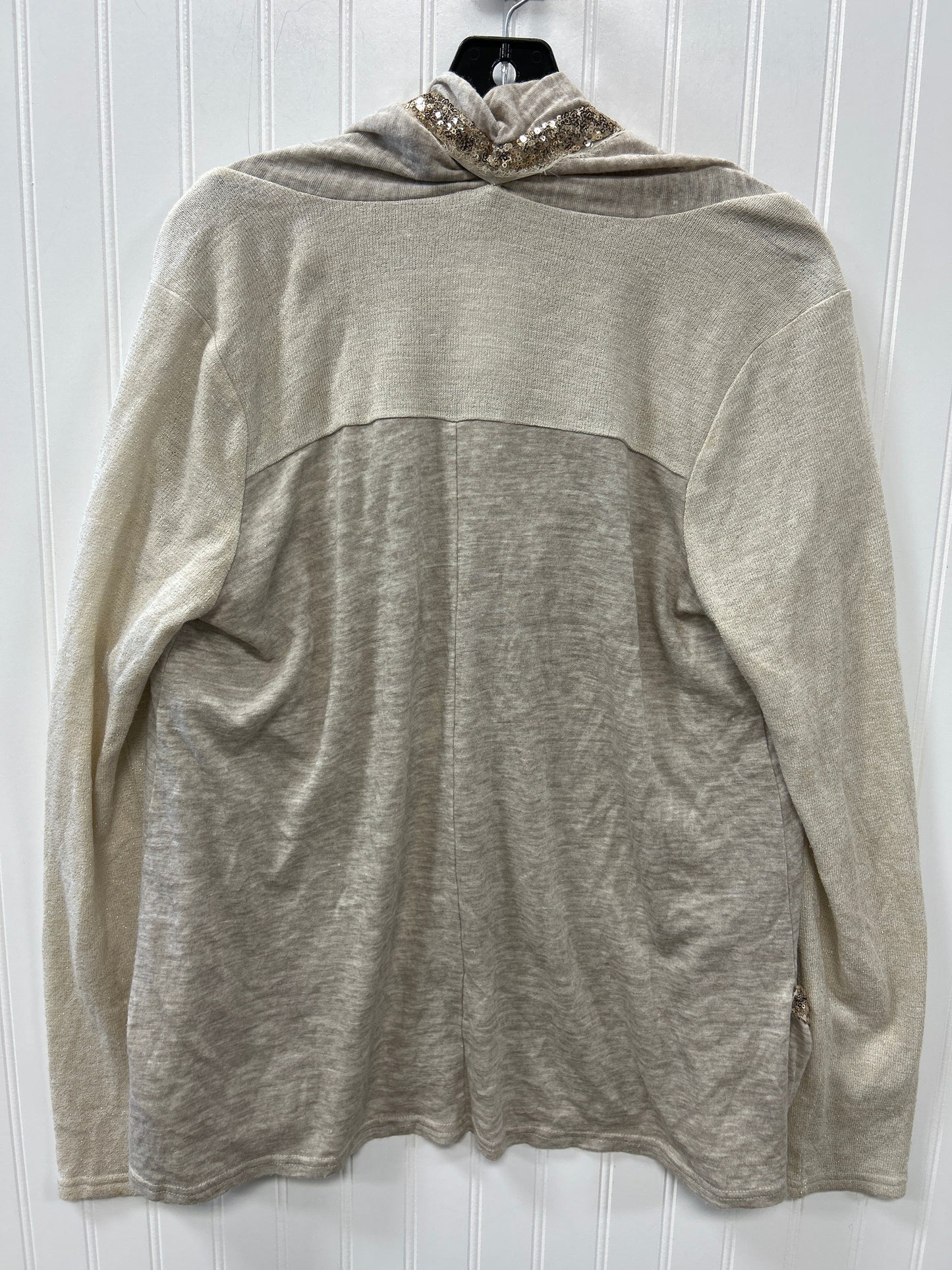 Cardigan By Miss Me In Cream, Size:M