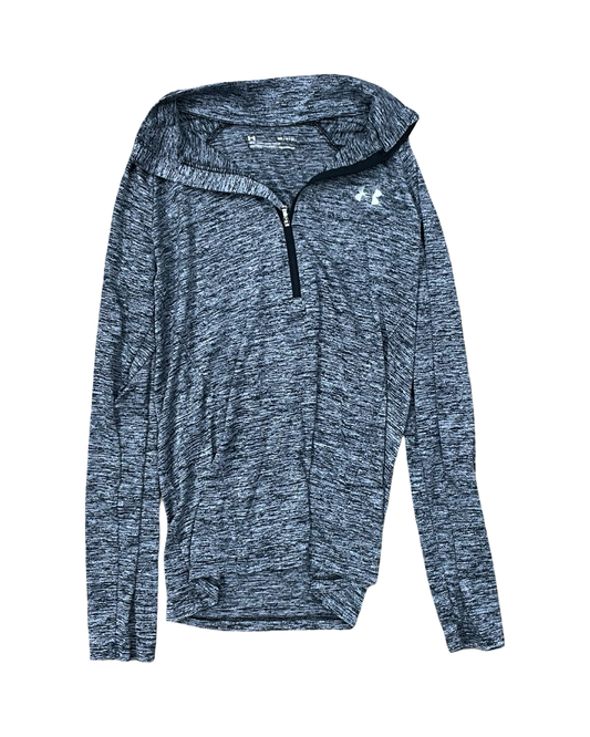 Athletic Sweatshirt Collar By Under Armour In Black, Size:M