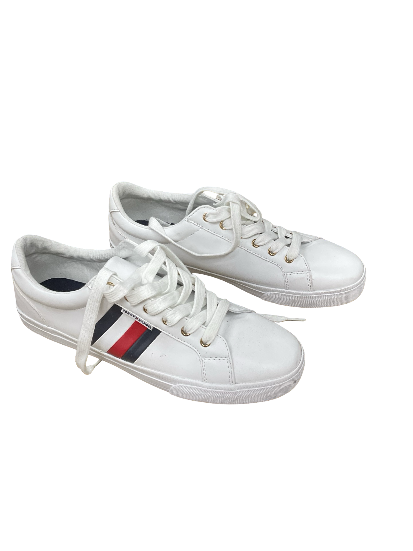 Shoes Sneakers By Tommy Hilfiger In White, Size:10
