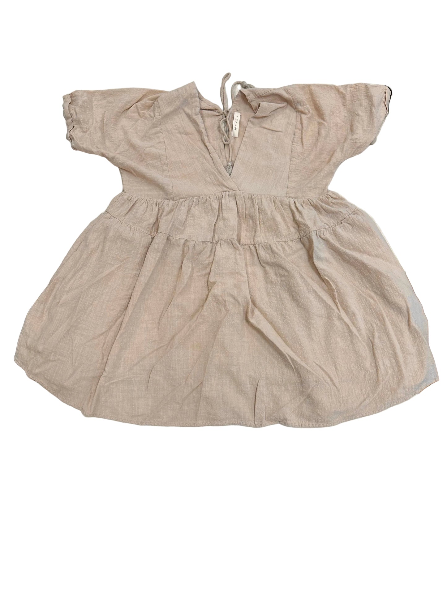 Tunic Ss By Mustard Seed In Beige, Size:S