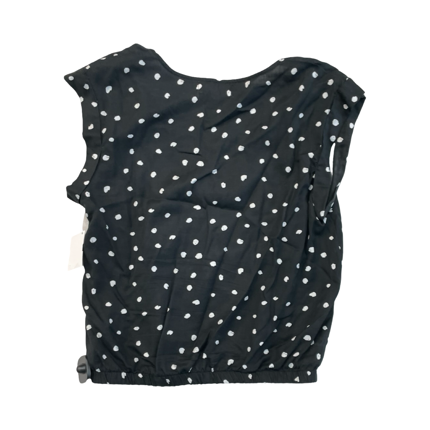 Top Sleeveless By Cloth & Stone In Black & White, Size:S