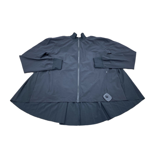 Athletic Jacket By Athleta In Black, Size:M