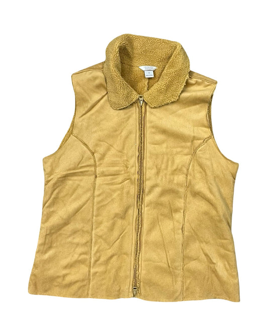 Vest Other By Christopher And Banks In Yellow, Size:S