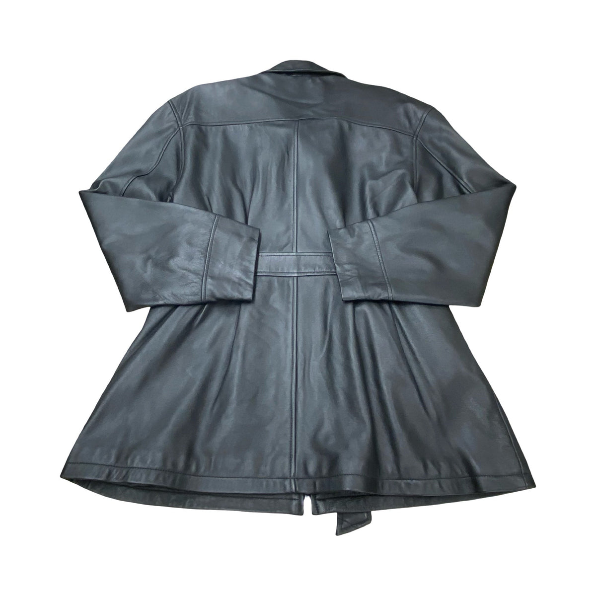 Jacket Leather By Cmc In Black, Size:Xl