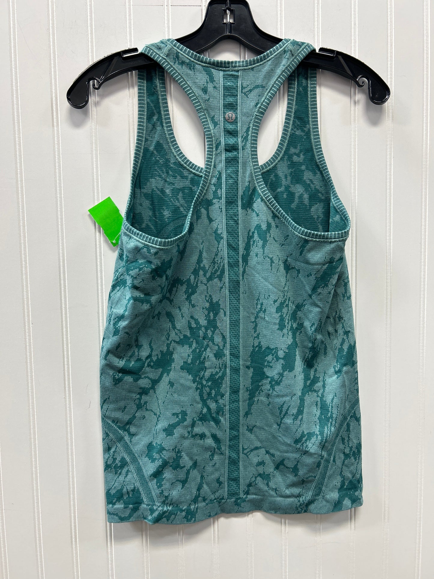 Athletic Tank Top By Lululemon In Green, Size:10