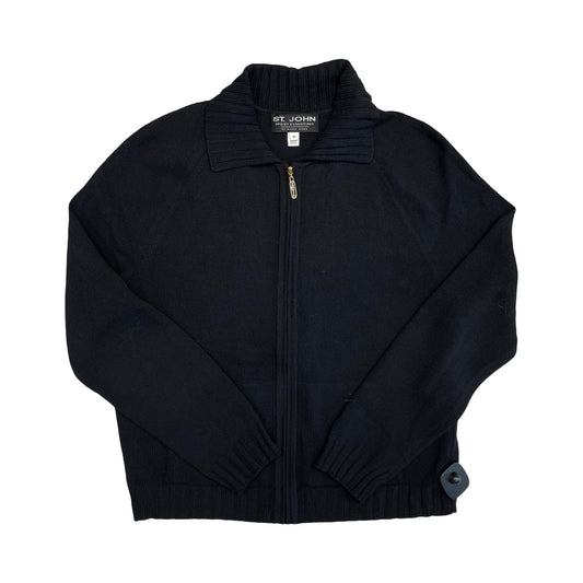 Top Ls Designer By St. John In Black, Size:M