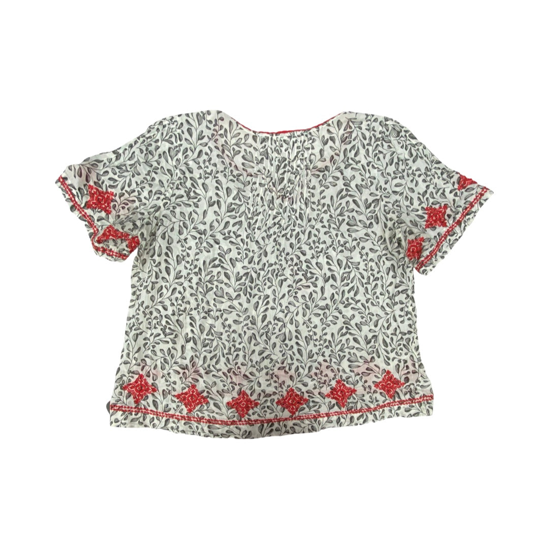 Top Ss By J. Jill In Black & White, Size:Xl