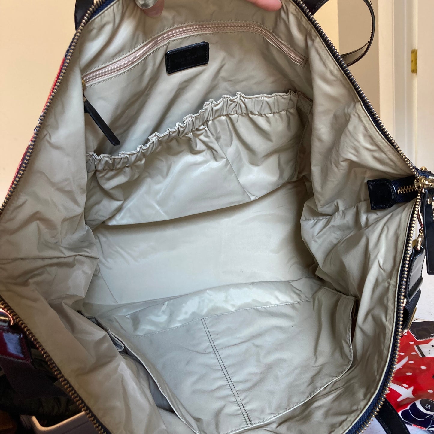 Tote Designer By Kate Spade In Multi, Size:Large