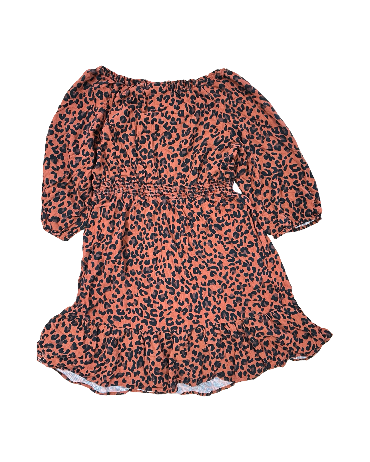 Dress Casual Midi By Knox Rose In Animal Print, Size:L