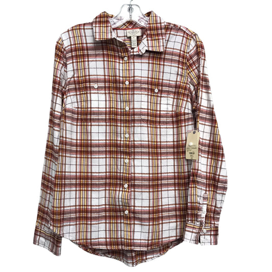 Top Ls By St Johns Bay In Plaid Pattern, Size:S