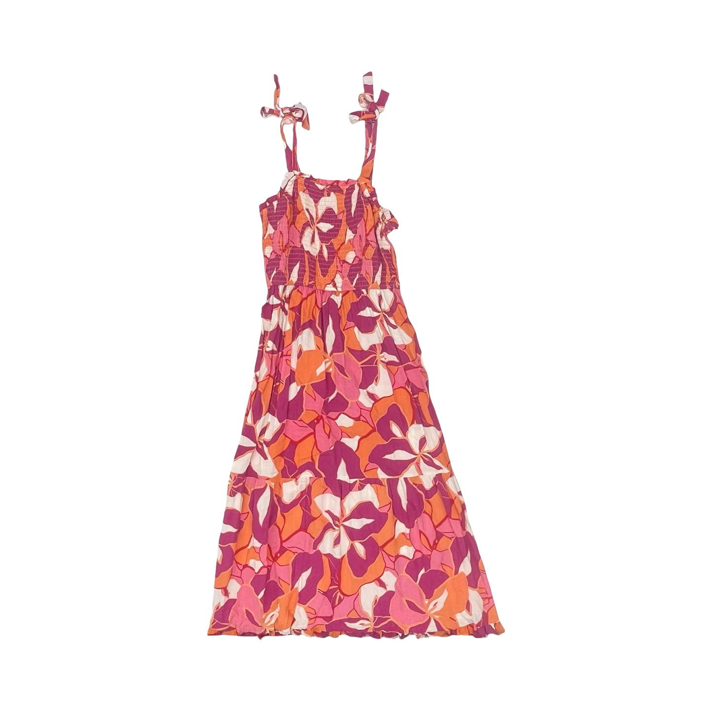 Dress Casual Maxi By Japna In Orange & Pink, Size:Xs