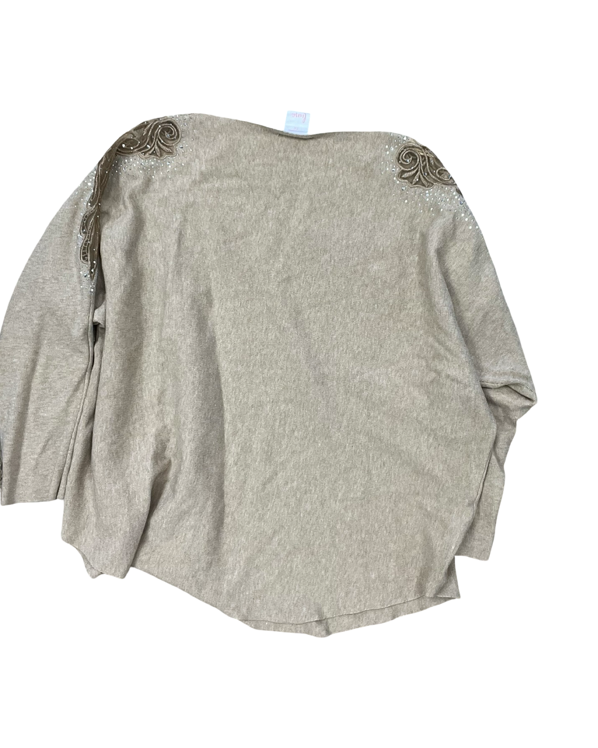 Sweater By Luna In Gold, Size:2X
