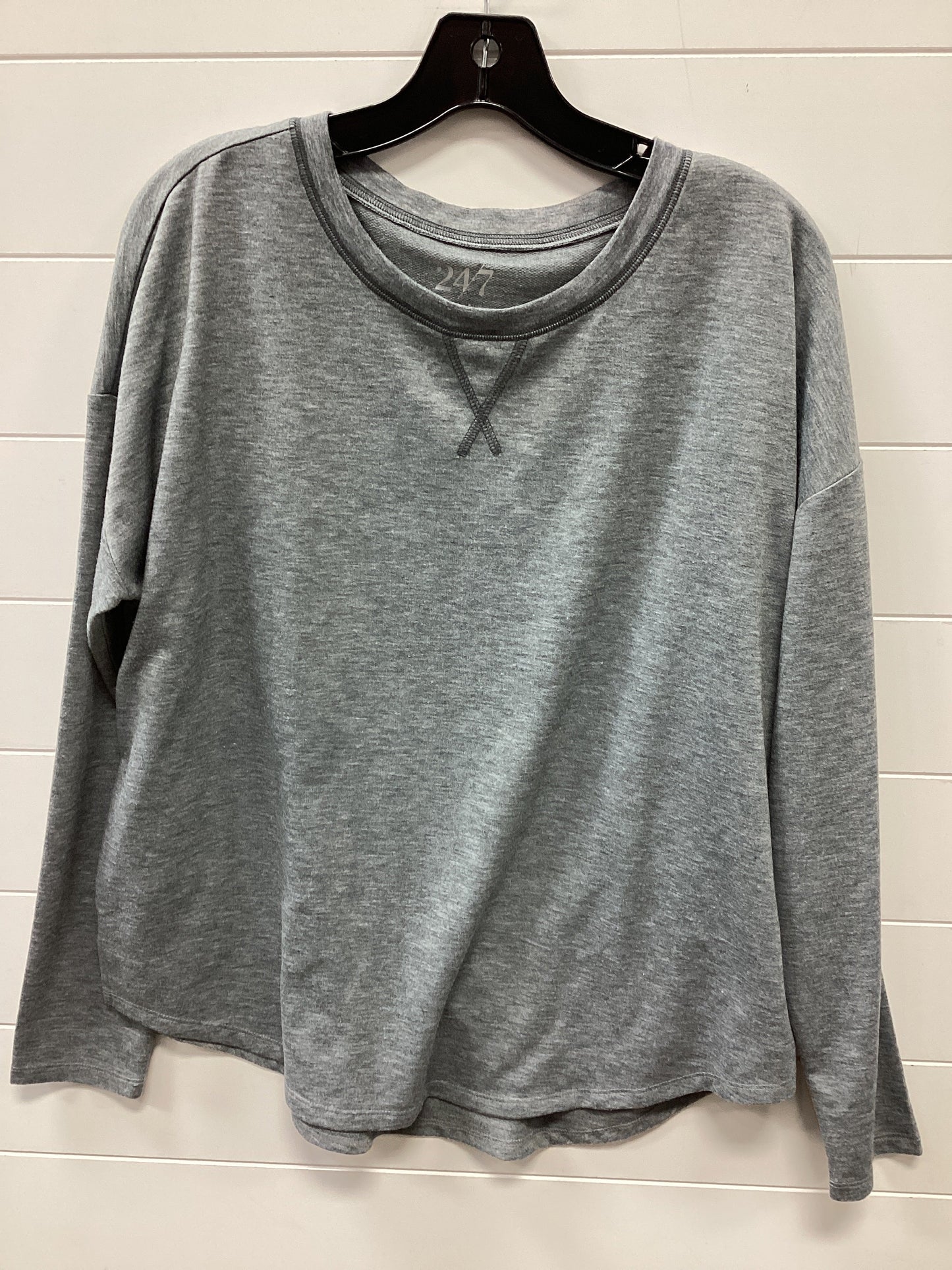 Top Ls By Maurices In Grey, Size:L