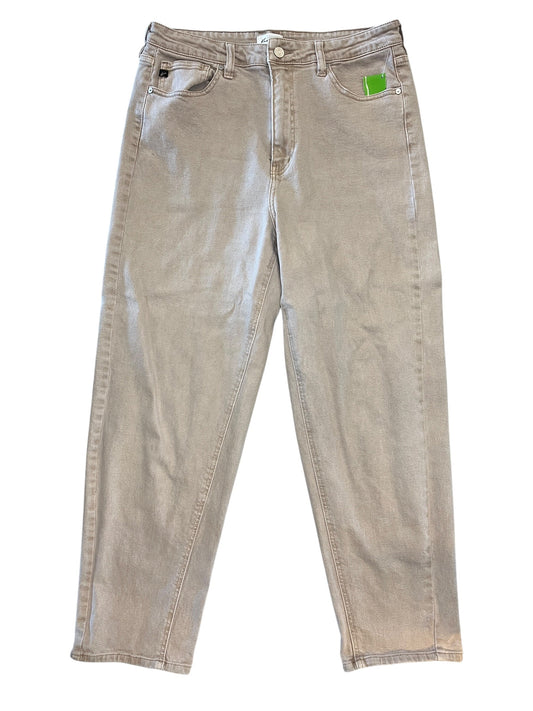 Jeans Boot Cut By Kancan In Brown Denim, Size:8