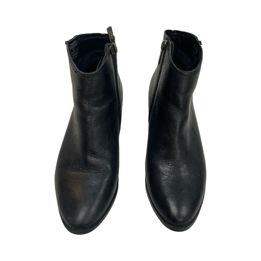 Boots Ankle Heels By Cmc In Black, Size:5