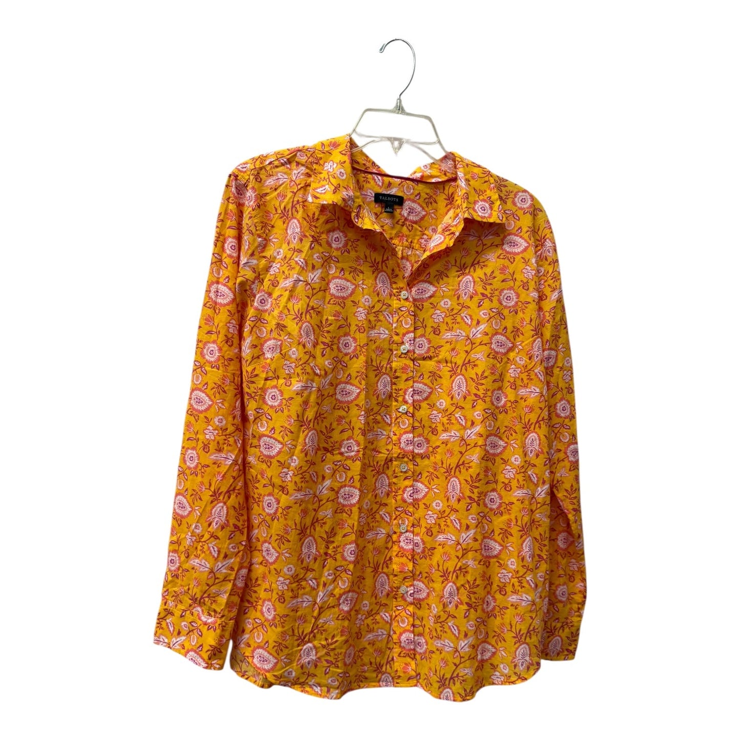Top Ls By Talbots In Orange, Size:L