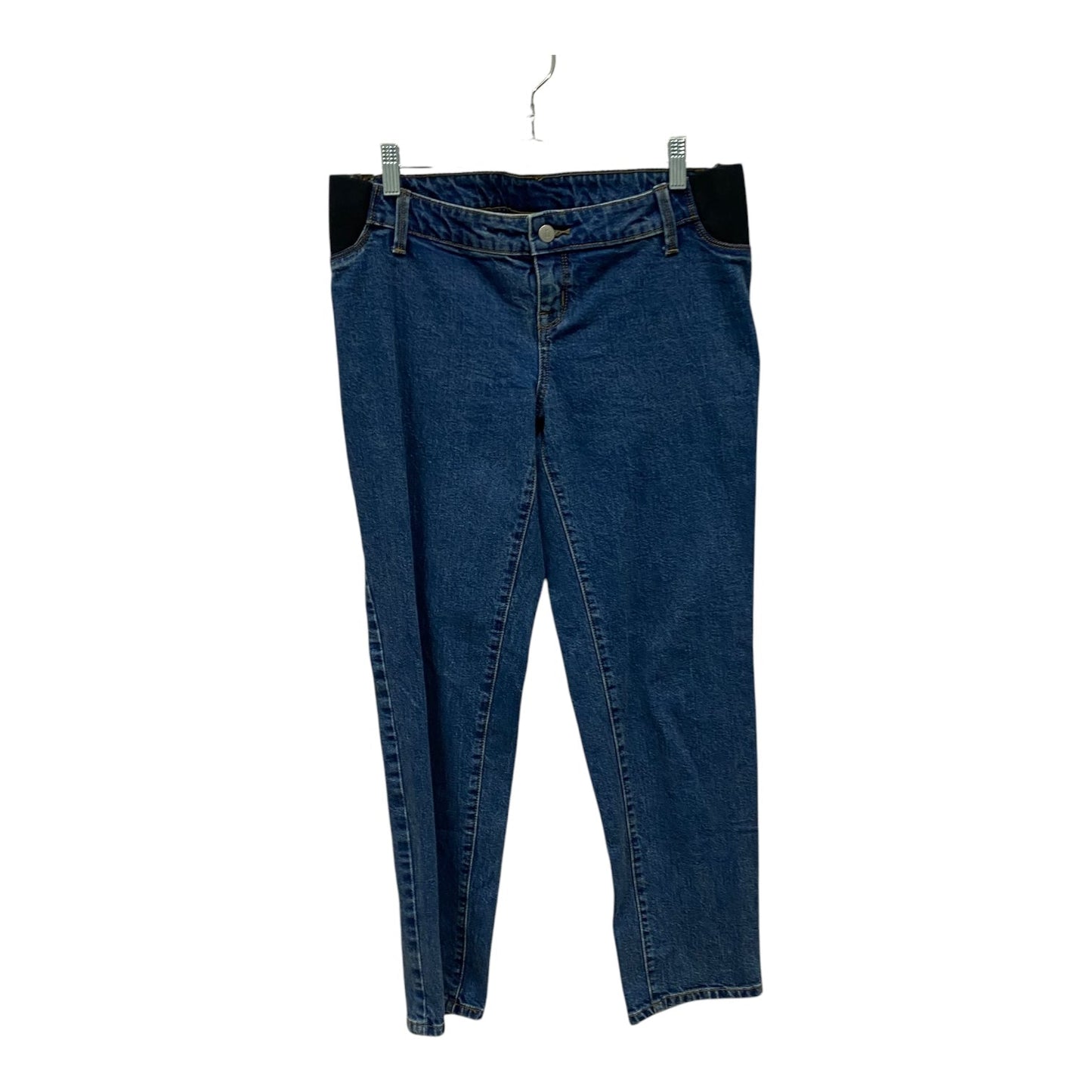 Mat Jeans By Isabel Maternity In Blue Denim, Size:6