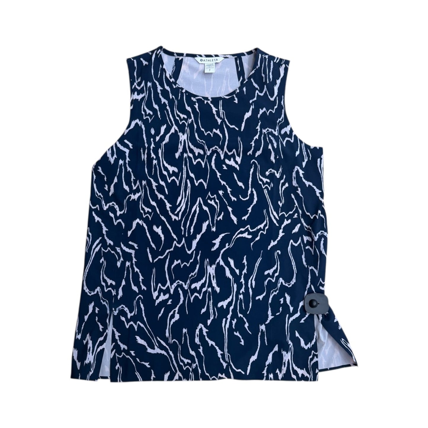 Athletic Tank Top By Athleta In Navy, Size:S