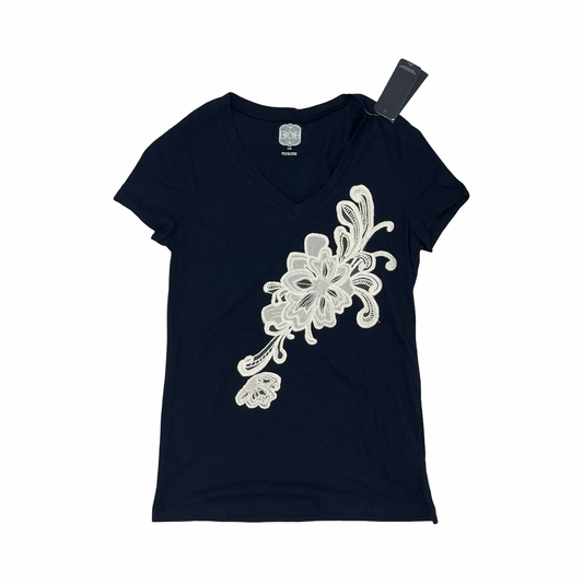 Top Ss By Tommy Hilfiger In Navy, Size:L