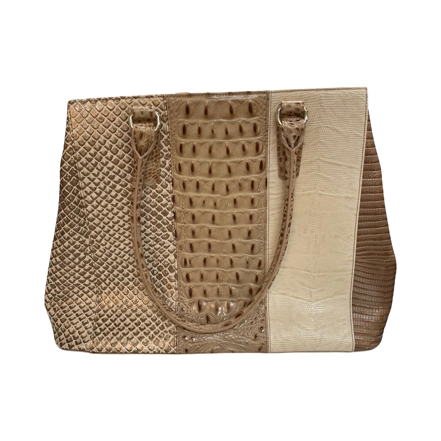 Handbag Designer By Brahmin In Multi, Size:Large