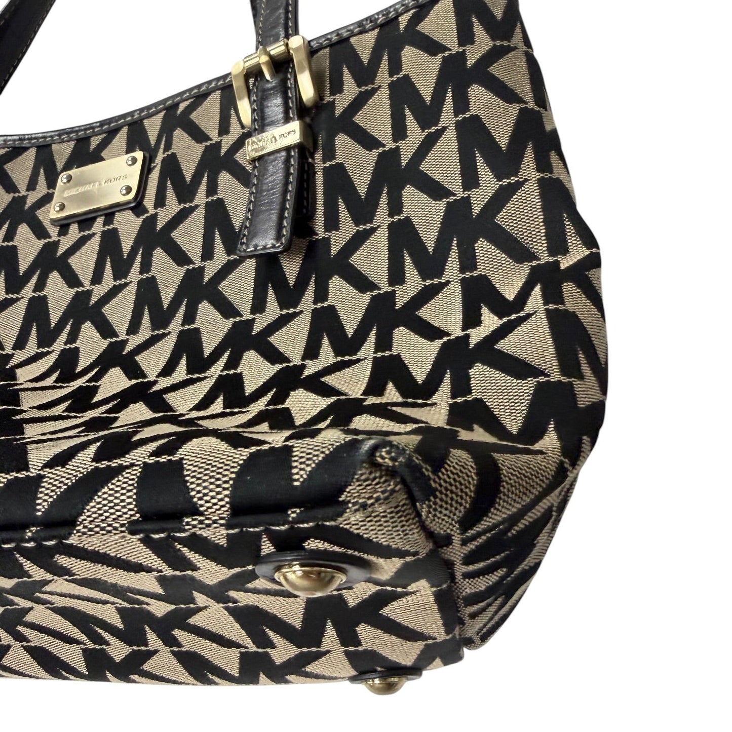 Handbag Designer By Michael Kors In Black, Size:Medium