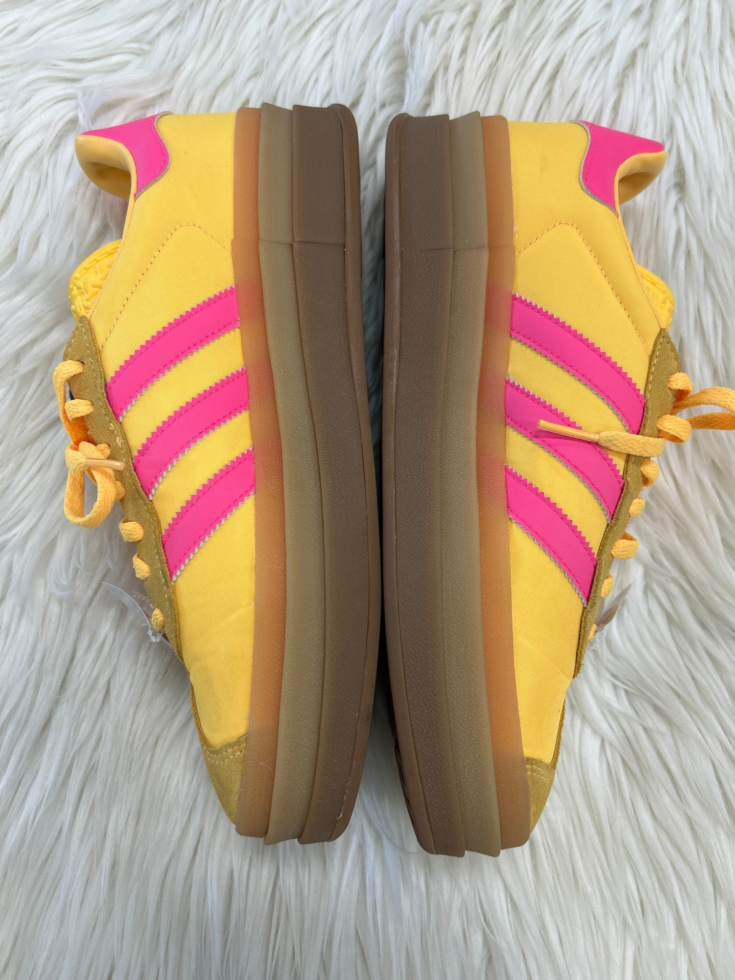 Shoes Sneakers By Adidas In Orange & Pink, Size:9