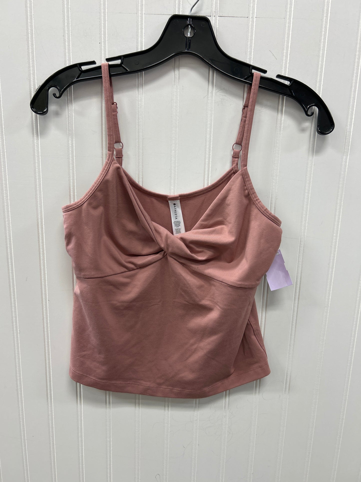 Athletic Tank Top By Athleta In Pink, Size:M